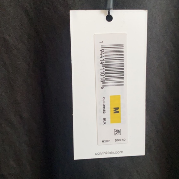 NWT Calvin Klein black slip dress - Picture 2 of 4